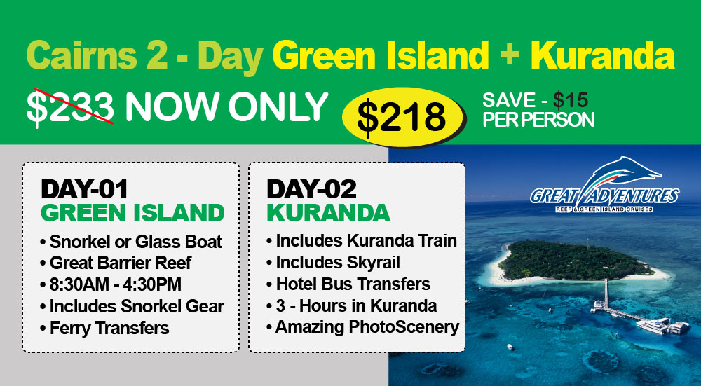 Green Island Full Day Tour Green Island Full Day Tour