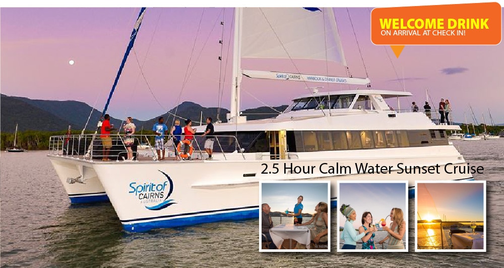 SPIRIT OF CAIRNS SUNSET DINNER CRUISE Cairns Tour Info